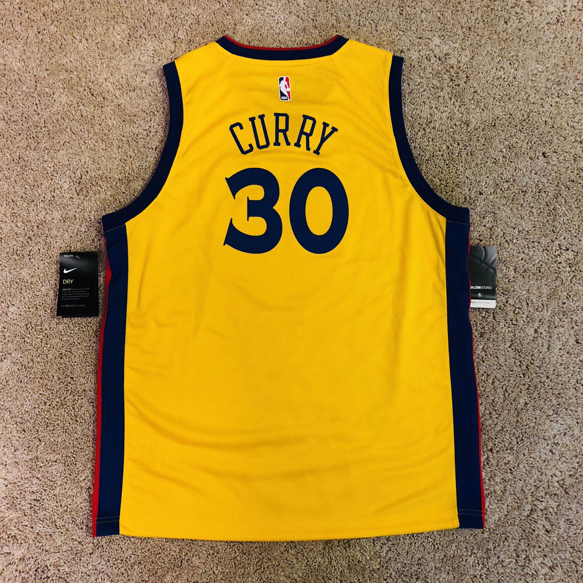 Stephen Curry Golden State Warriors Chinese New Year Jersey. for Sale in  Vero Beach, FL - OfferUp