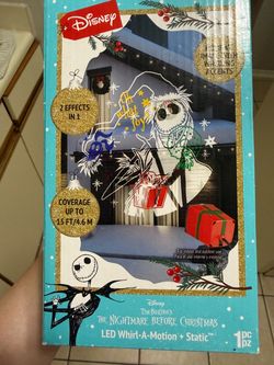 Nightmare Before Christmas Light Projector