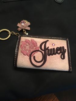 Juicy couture keychain /wallet