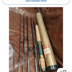 Scott Resources Fly Fishing Rod Professional Fish 6pc 7'6" NOS Vintage Graphite 4-5 Spin 2-8lb Aftma