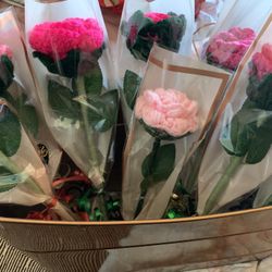 Individual Crochet Flowers 