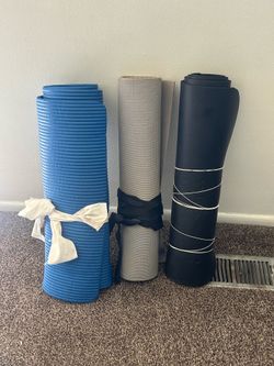 3 Yoga Mats $10