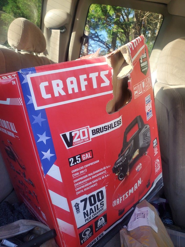 Battery Powered 2.5 Compressor
