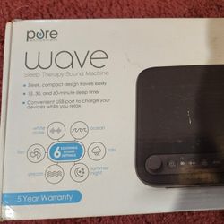 Wave Sleep Therapy Sound Machine