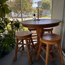 Solid Wood table Set