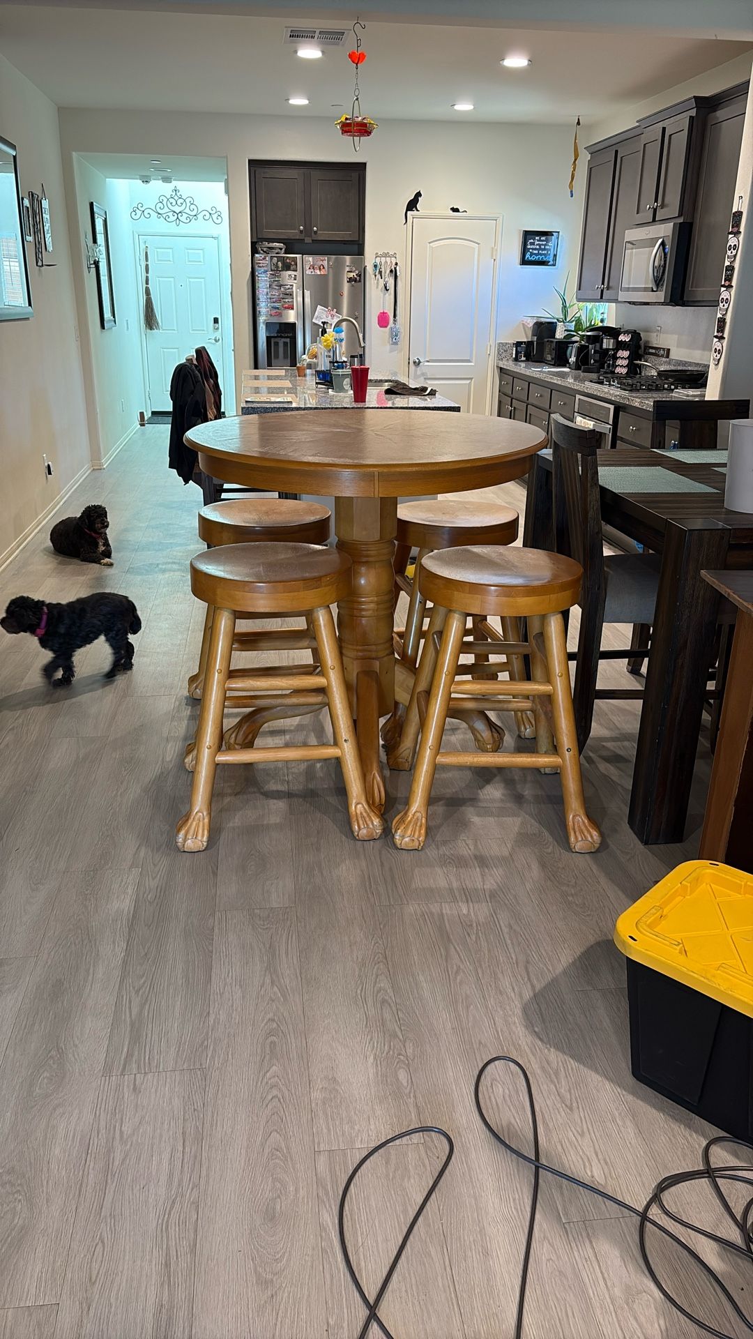 Table And Four Stools
