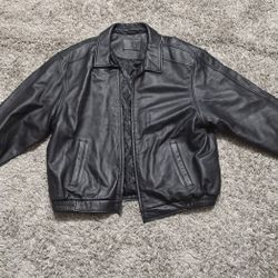 Croft & Barrow Genuine Leather Jacket