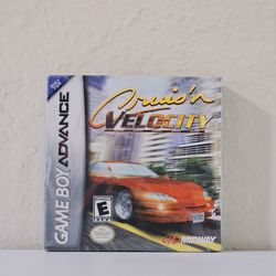 GBA Gameboy Advance Cruisin Velocity Brand New and Sealed