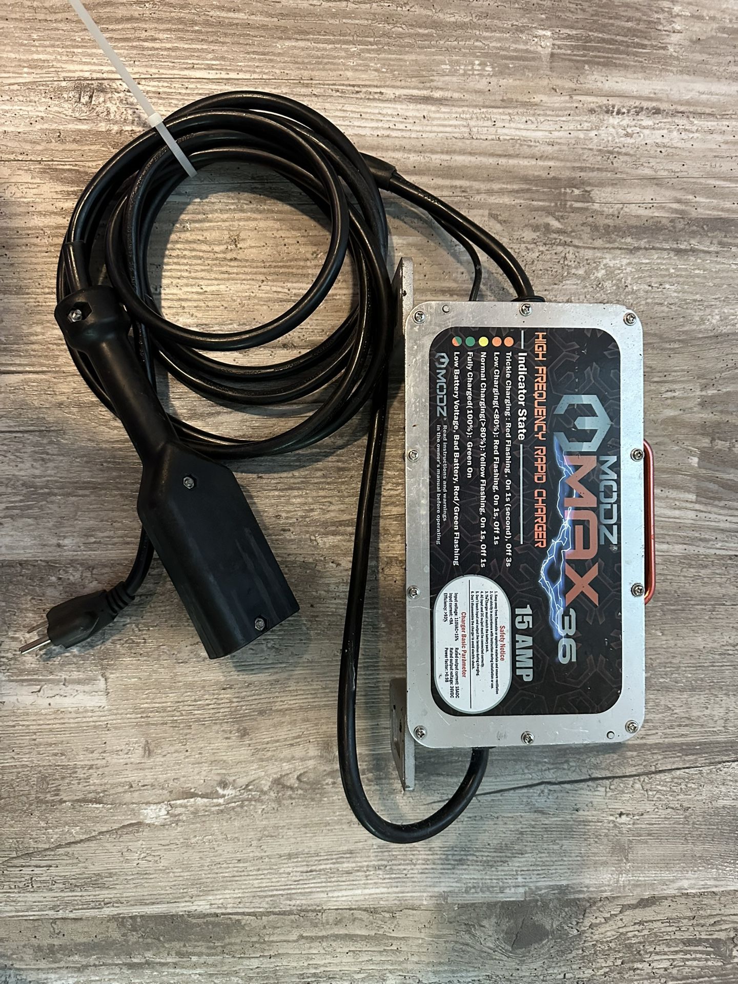 MODZ Max 36v 15 Amp Golf Cart Charger