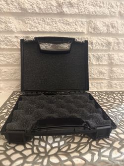Gun Revolver Hard Case Bag Box Storage Lock Lockable Foam Carry