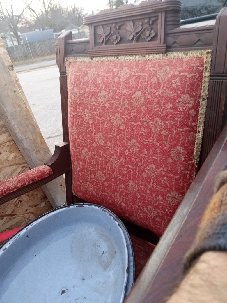Victorian Army Chair