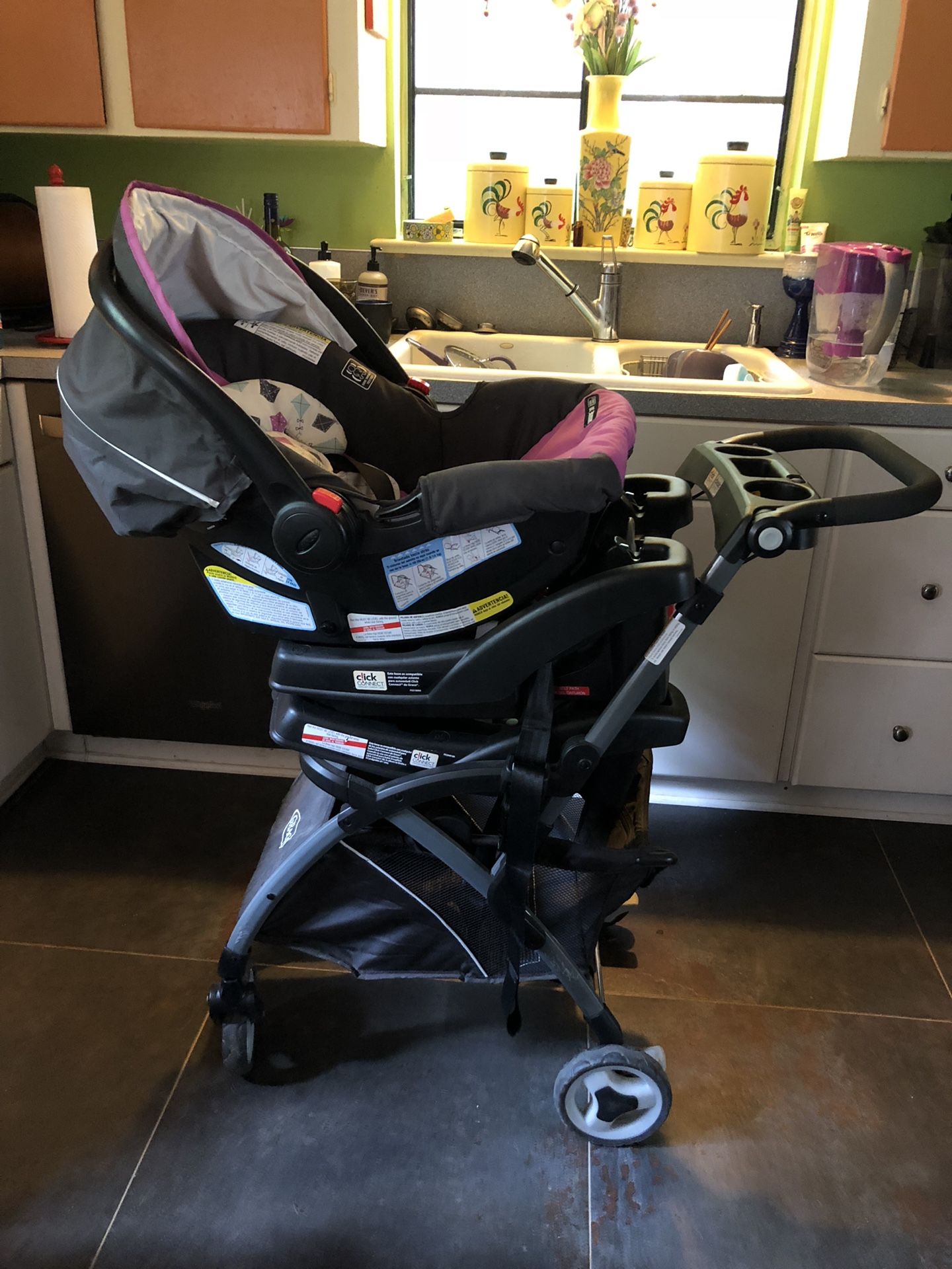 Graco Car Seat and Stroller combo