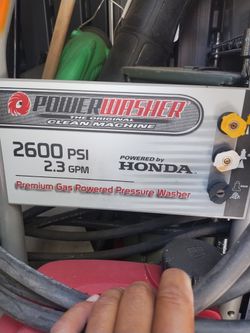 Honda Pressure Washer
