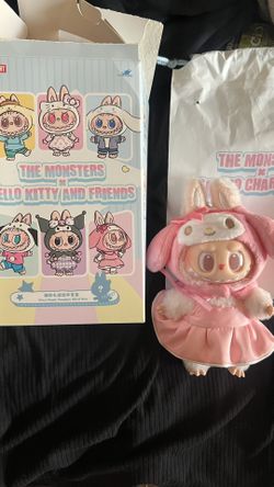 The Monsters x Hello Kitty Labubu My Melody