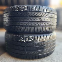 235/40/19 Used X2 Pirelli