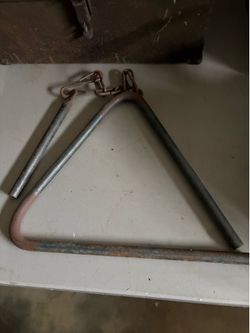 Vintage triangle dinner bell