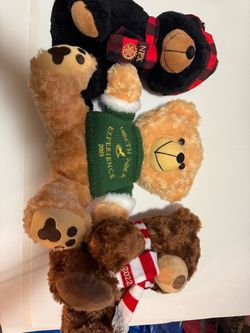 TEDDY BEARS. NORTH POLE EXPERIENCE. $8.00 EACH.