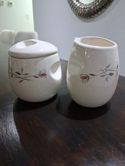 Franciscan Duet Cream and Sugar Set