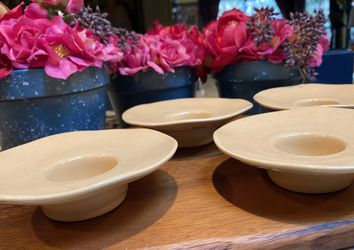 4 sets of Mikasa ceramic tea light holder