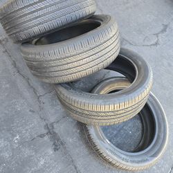 Set. Tires. 245. 50. 20.  Hankook 