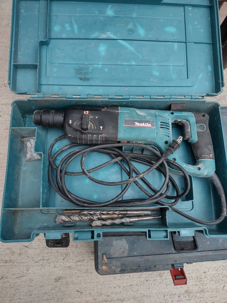 Makita Hammer Drill, Drill , One Drill Bit