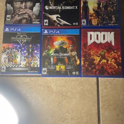 Good Condition PS4 Games Ask For Prices