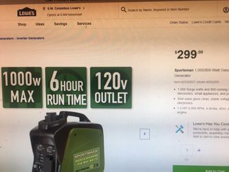 Brand New Portable Generator never used