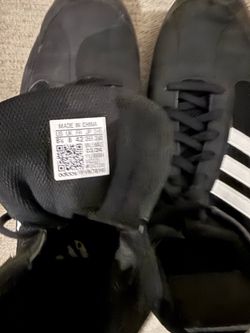 Adidas black wrestling shoes size US 8.5