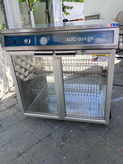 Alto shaam model 750gdr hot food cabinet