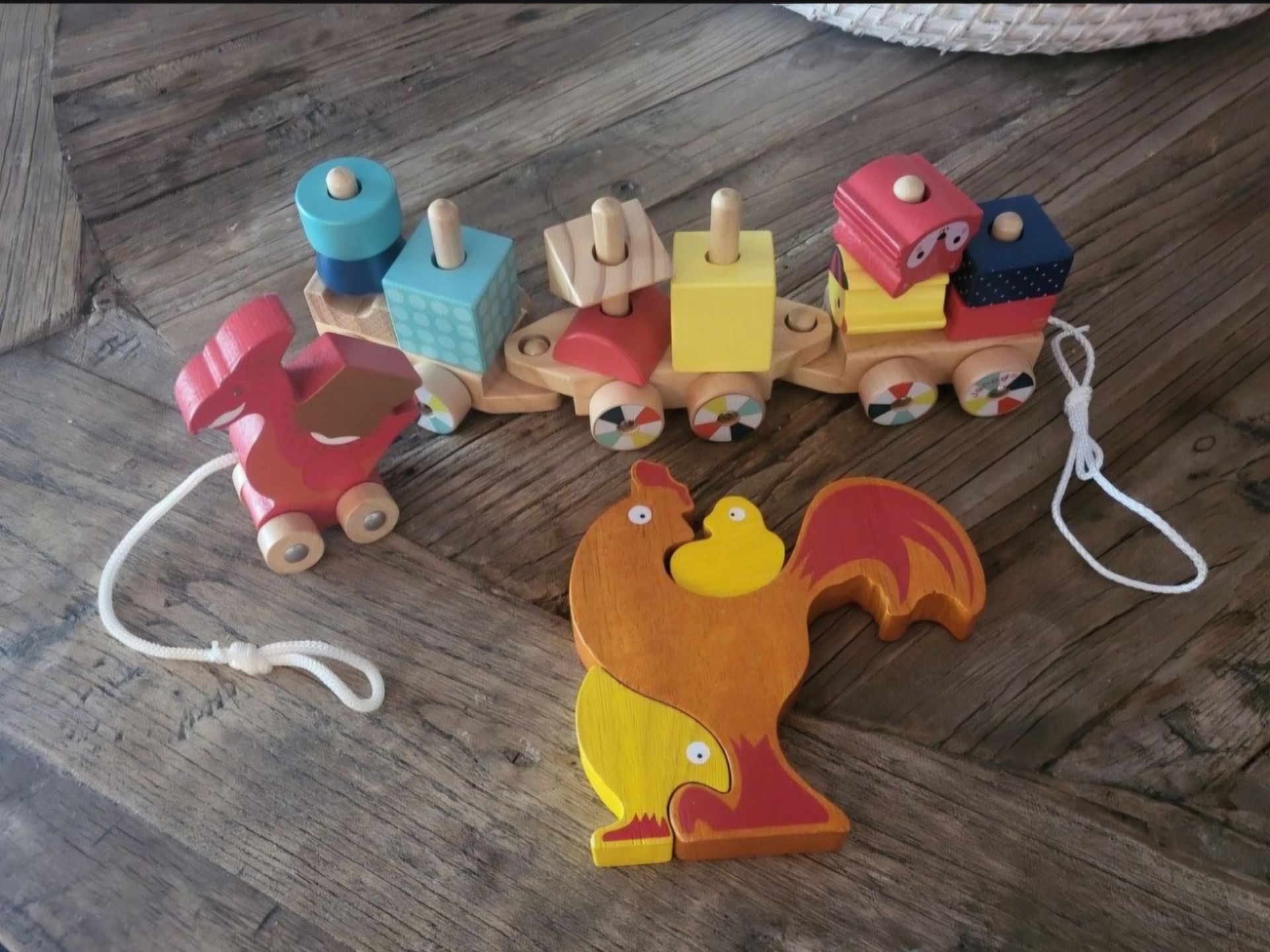 Baby/Toddler Wooden Toys/Blocks Bundle