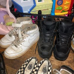 Jordan’s, Nikes, Vans, Shoes 