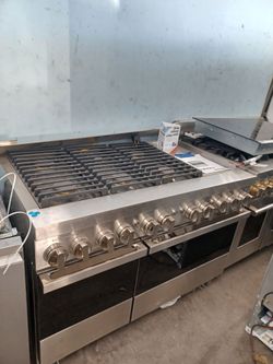 JENN AIR 48INCH DUAL FUEL PRO RANGE STAINLESS STEEL