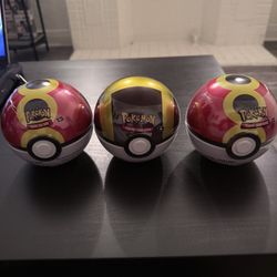 Pokeball tins 