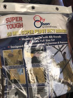 Super Tough 50 mil super heavy duty rain suit