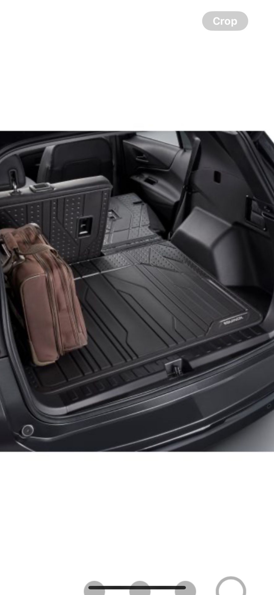 New OEM CHEVY Liner and Back Of Seat See Photos