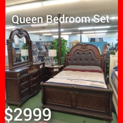 🤗 Formal Queen Bedroom Set 