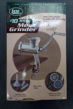 LEM #10 Hand Meat Grinder