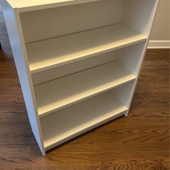 White Bookshelf