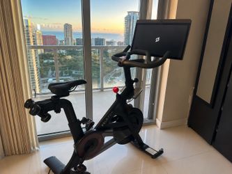 2021 Peloton Bike+ | Only 25 Rides | Like New | Shoes + Mat