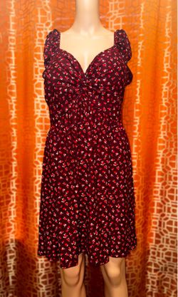 Derek Heart floral dress XL NWOT
