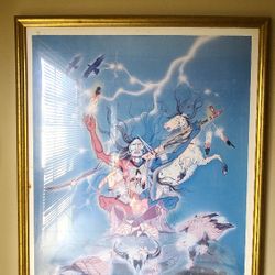 Artwork Unique Native American Calls Eagles