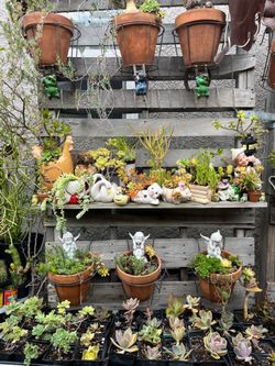 Vintage planters