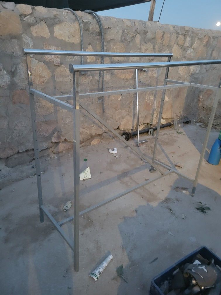 Rack doble como nueva