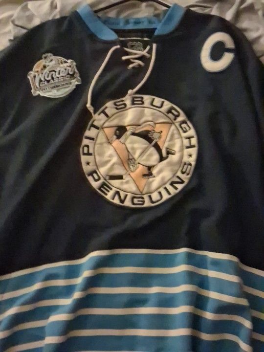 Mario Lemieux Winter Clasic Jersey
