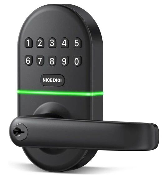 Smart Keypad Door Lock with Handle