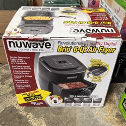 Nuwave Brio 10-in-1 Air Fryer, 6 QT Airfryer