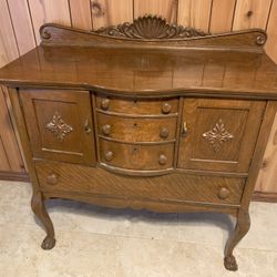 Antique Buffet Table