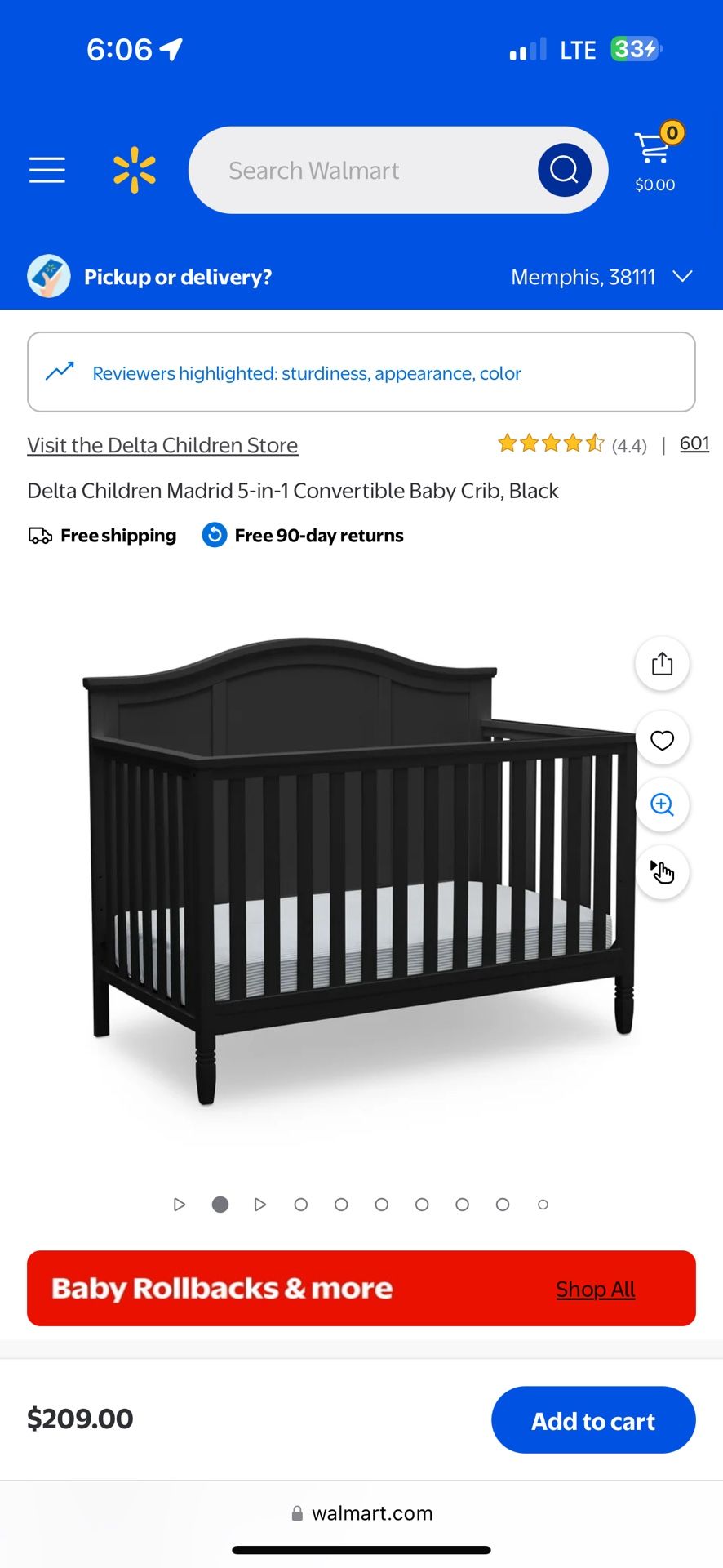 Baby Crib