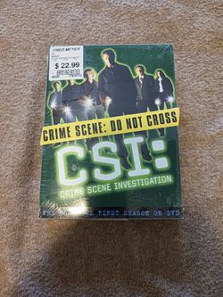 CSI Season 1 DVD 