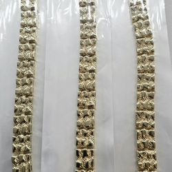 Gold Filled Nugget Bracelet